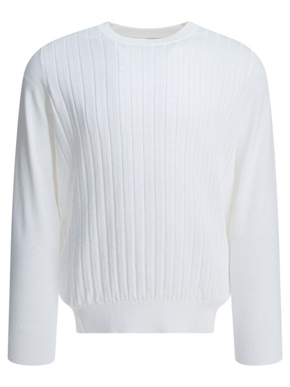 Brunello Cucinelli Ribbed Crew-Neck Sweater Tag Size 52 Men